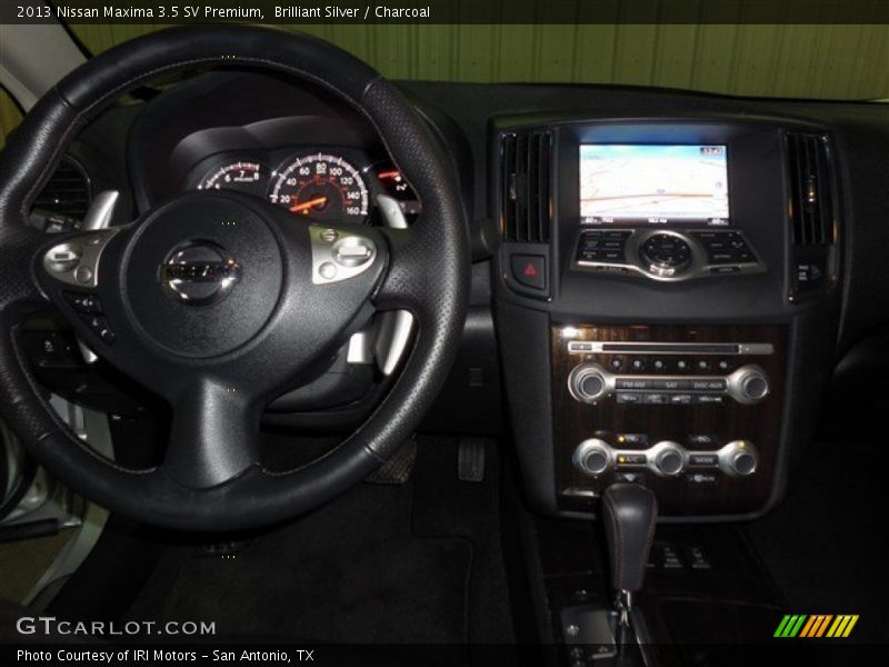 Brilliant Silver / Charcoal 2013 Nissan Maxima 3.5 SV Premium
