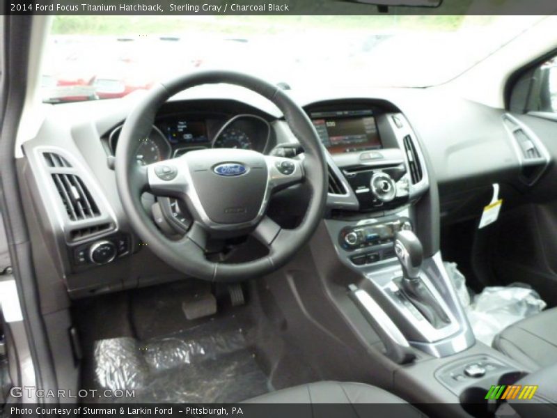 Dashboard of 2014 Focus Titanium Hatchback