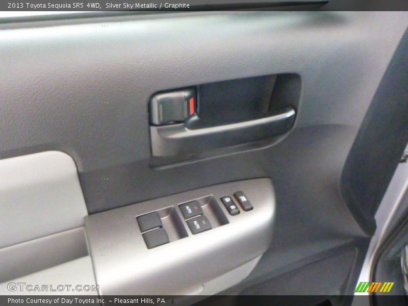 Silver Sky Metallic / Graphite 2013 Toyota Sequoia SR5 4WD