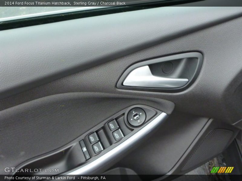 Sterling Gray / Charcoal Black 2014 Ford Focus Titanium Hatchback