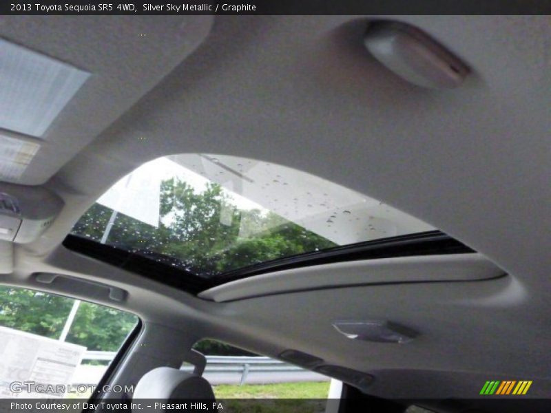 Silver Sky Metallic / Graphite 2013 Toyota Sequoia SR5 4WD