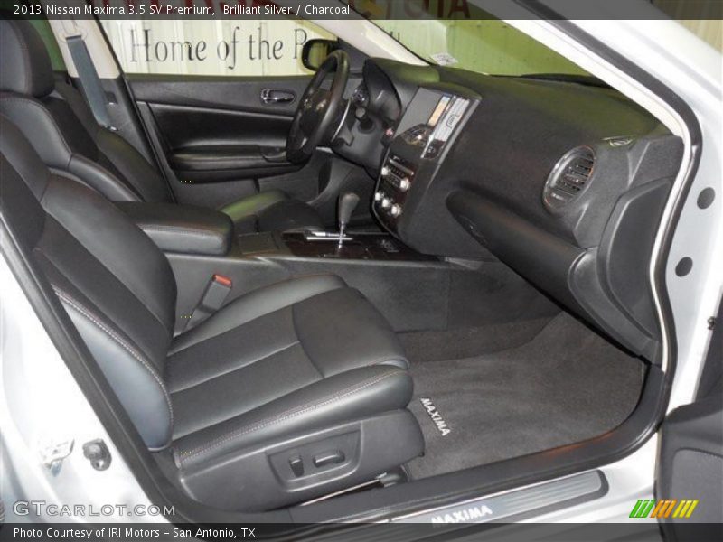 Brilliant Silver / Charcoal 2013 Nissan Maxima 3.5 SV Premium