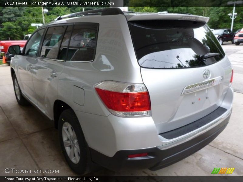 Classic Silver Metallic / Ash 2013 Toyota Highlander V6 4WD