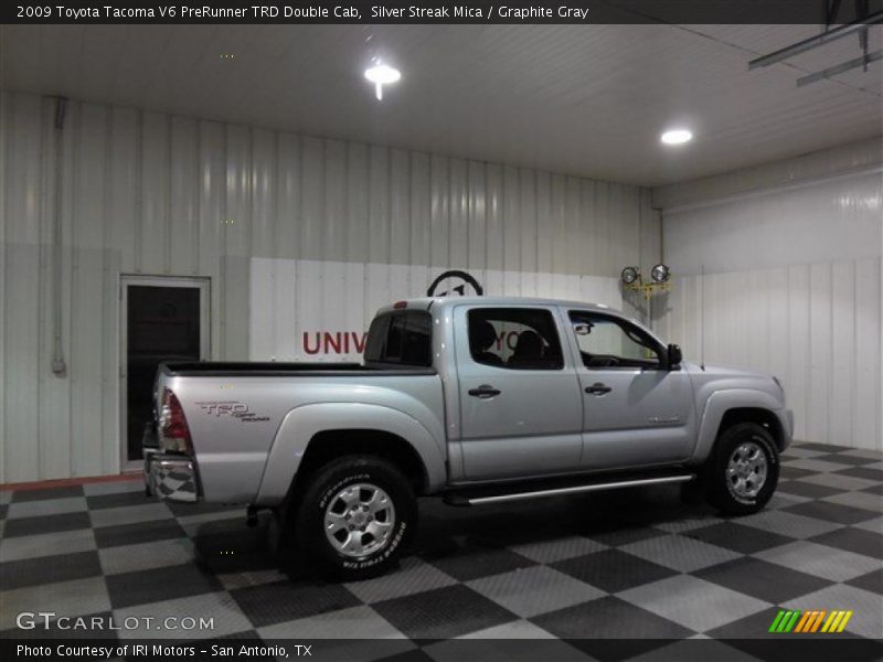 Silver Streak Mica / Graphite Gray 2009 Toyota Tacoma V6 PreRunner TRD Double Cab