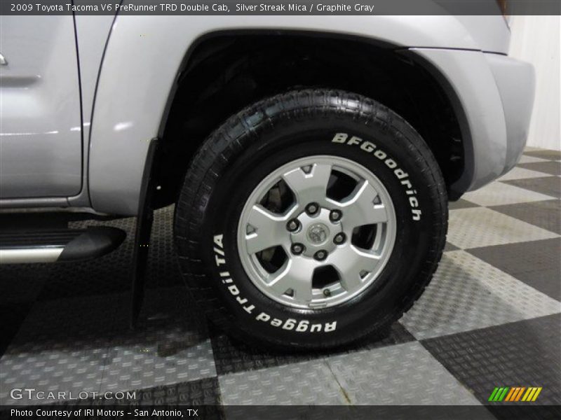 Silver Streak Mica / Graphite Gray 2009 Toyota Tacoma V6 PreRunner TRD Double Cab