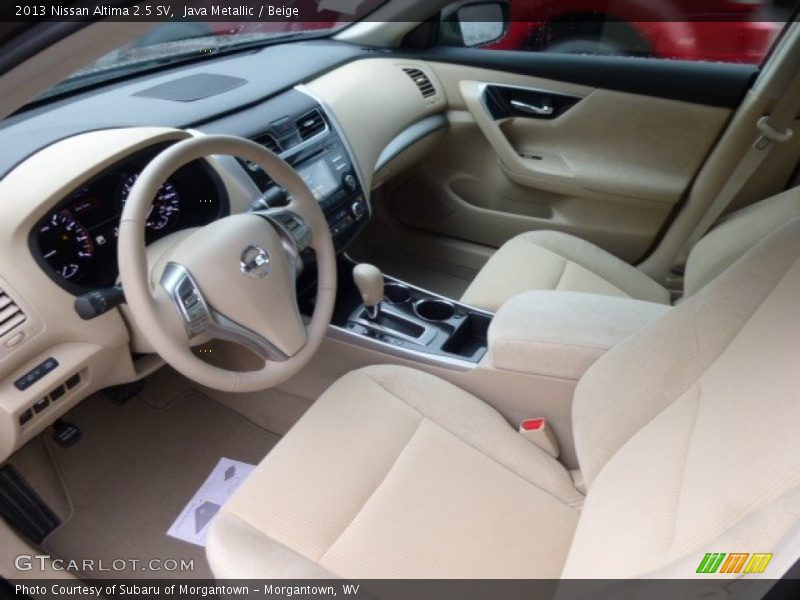 Java Metallic / Beige 2013 Nissan Altima 2.5 SV