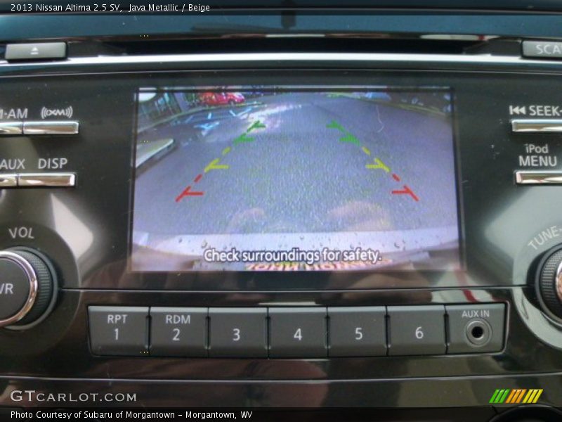 Java Metallic / Beige 2013 Nissan Altima 2.5 SV