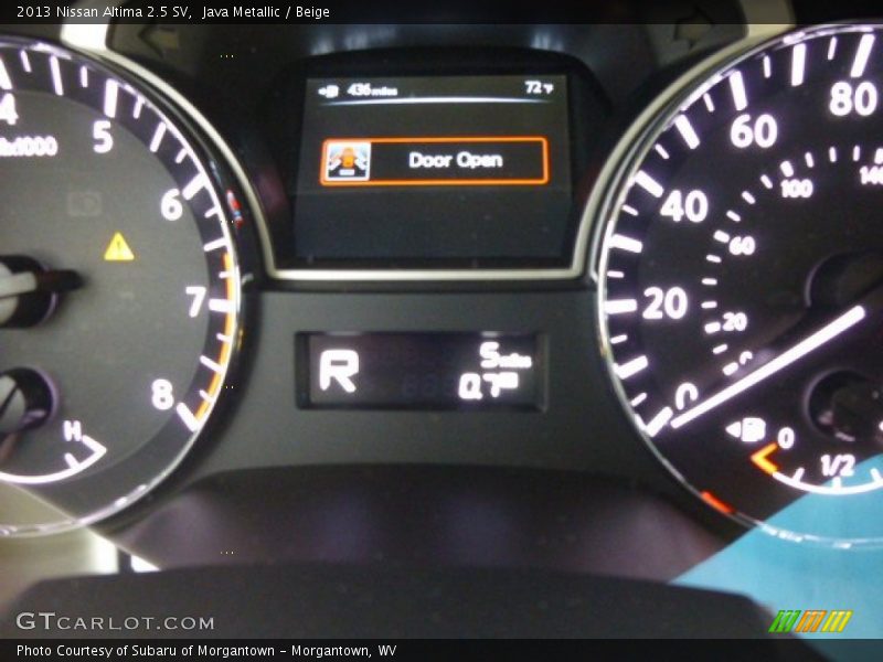 Java Metallic / Beige 2013 Nissan Altima 2.5 SV