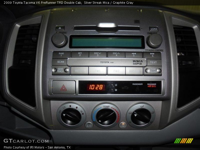 Silver Streak Mica / Graphite Gray 2009 Toyota Tacoma V6 PreRunner TRD Double Cab