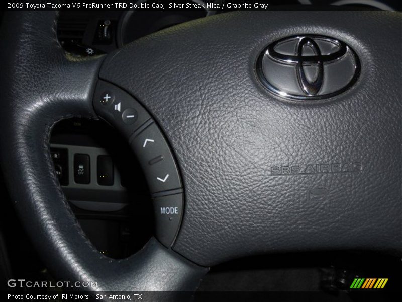 Silver Streak Mica / Graphite Gray 2009 Toyota Tacoma V6 PreRunner TRD Double Cab