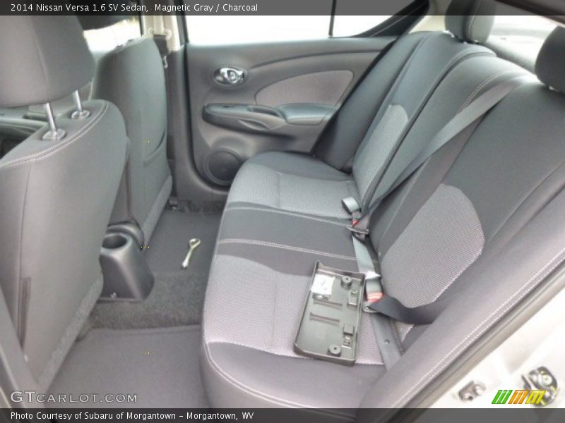 Magnetic Gray / Charcoal 2014 Nissan Versa 1.6 SV Sedan