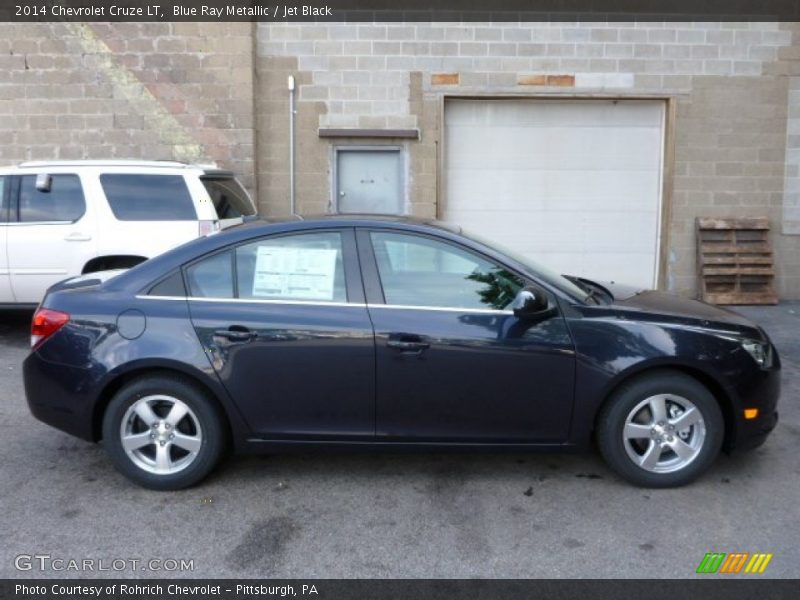 Blue Ray Metallic / Jet Black 2014 Chevrolet Cruze LT