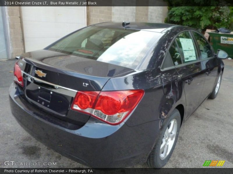 Blue Ray Metallic / Jet Black 2014 Chevrolet Cruze LT