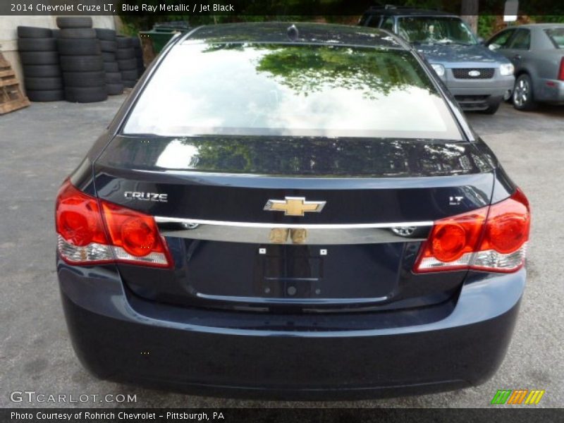 Blue Ray Metallic / Jet Black 2014 Chevrolet Cruze LT