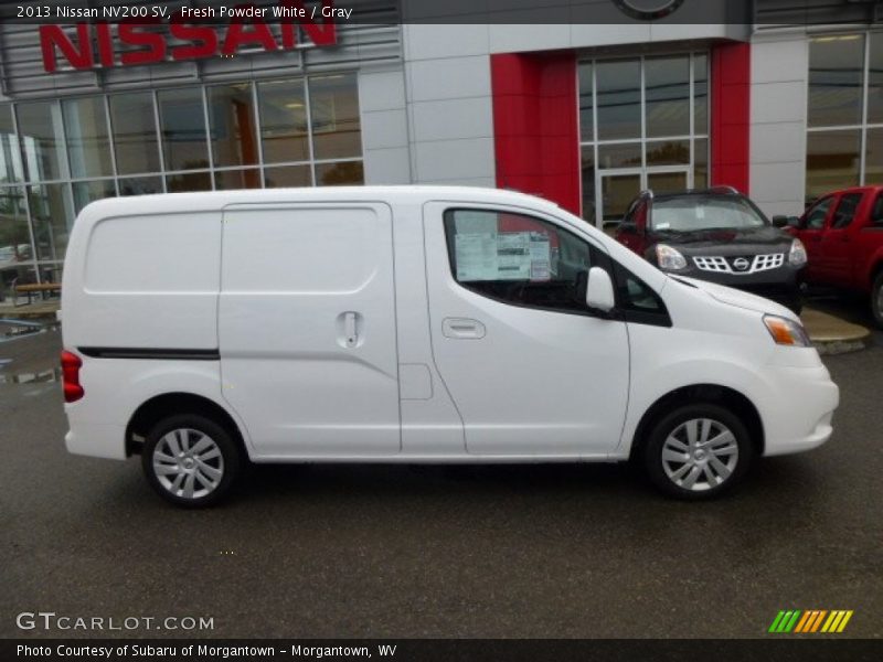  2013 NV200 SV Fresh Powder White