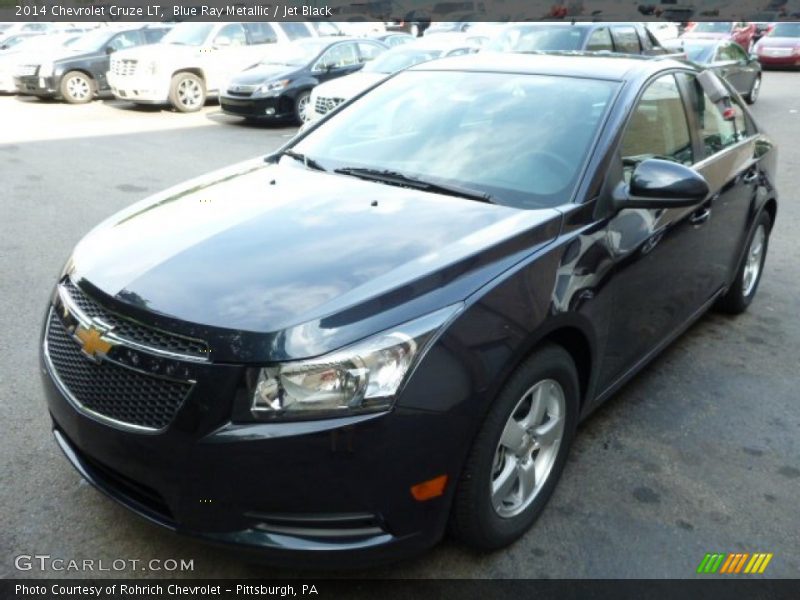 Blue Ray Metallic / Jet Black 2014 Chevrolet Cruze LT