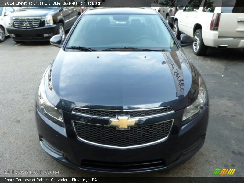 Blue Ray Metallic / Jet Black 2014 Chevrolet Cruze LT