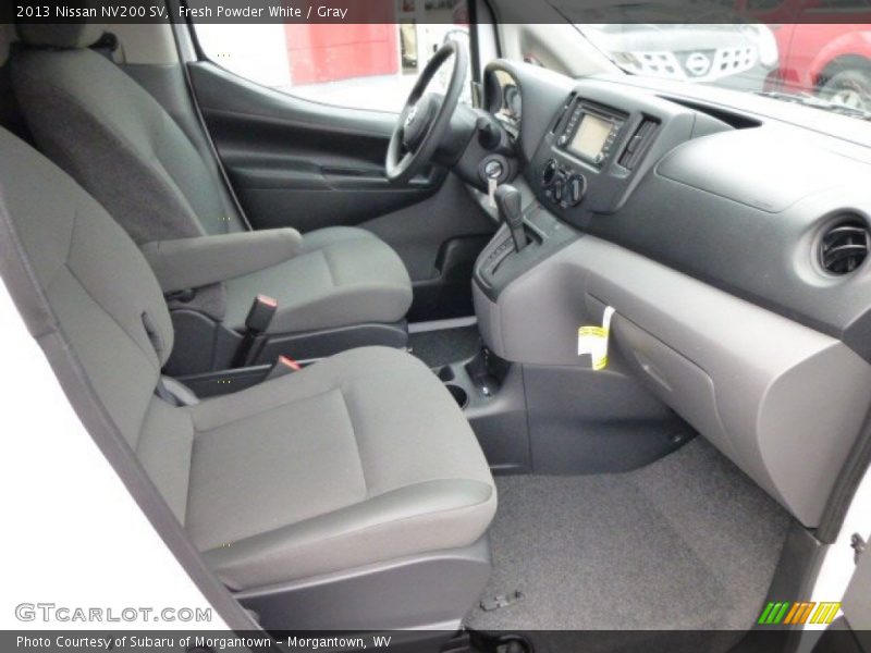  2013 NV200 SV Gray Interior