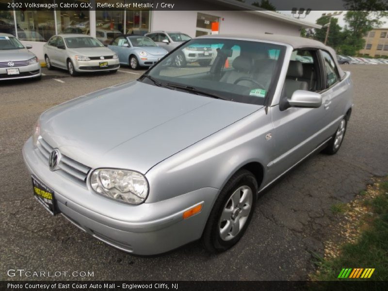 Reflex Silver Metallic / Grey 2002 Volkswagen Cabrio GLX