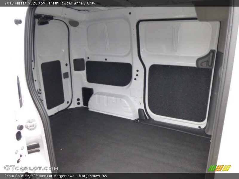 Fresh Powder White / Gray 2013 Nissan NV200 SV