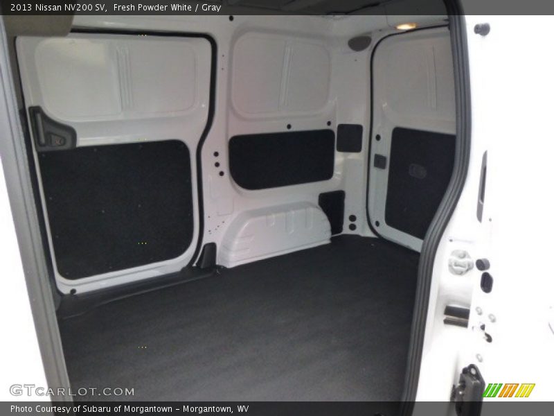 Fresh Powder White / Gray 2013 Nissan NV200 SV