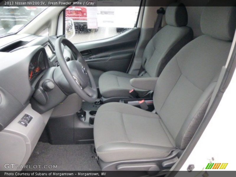  2013 NV200 SV Gray Interior