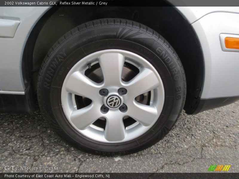 Reflex Silver Metallic / Grey 2002 Volkswagen Cabrio GLX