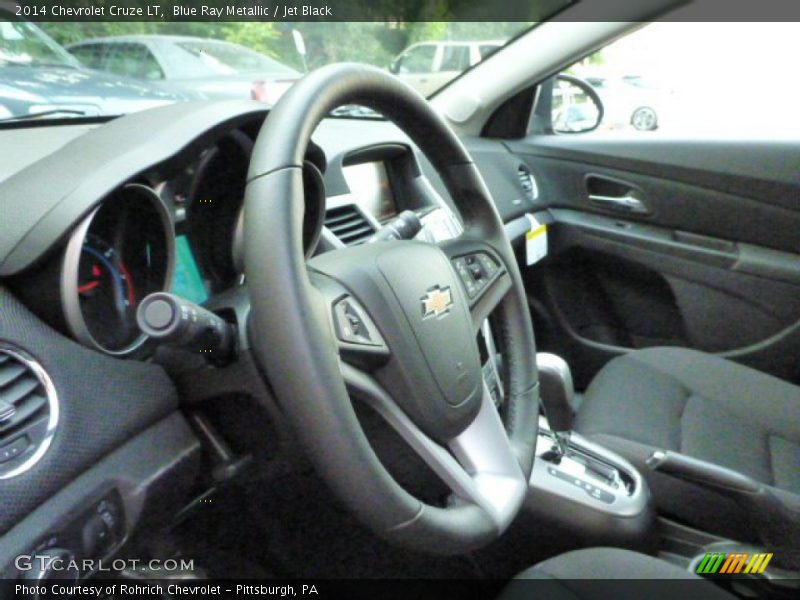 Blue Ray Metallic / Jet Black 2014 Chevrolet Cruze LT