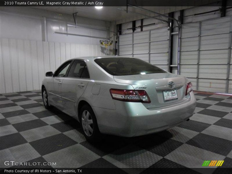 Magnetic Gray Metallic / Ash Gray 2010 Toyota Camry LE