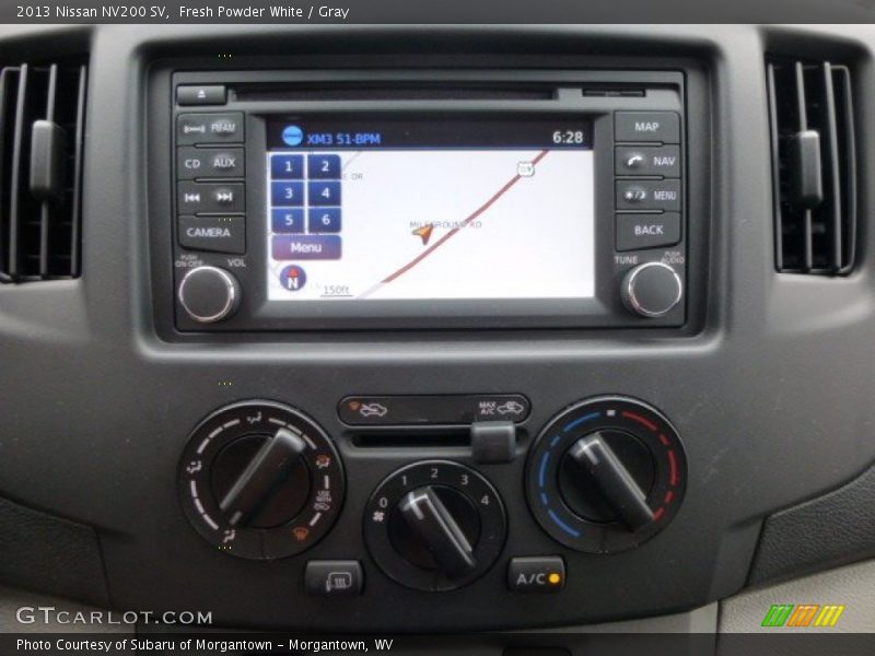 Navigation of 2013 NV200 SV