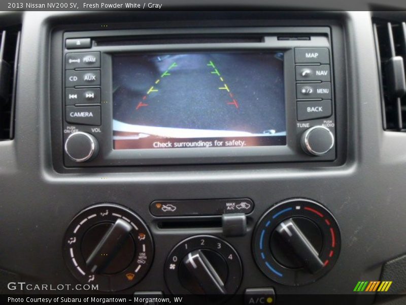 Fresh Powder White / Gray 2013 Nissan NV200 SV