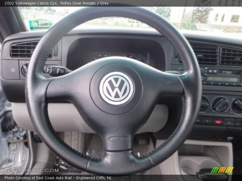 Reflex Silver Metallic / Grey 2002 Volkswagen Cabrio GLX