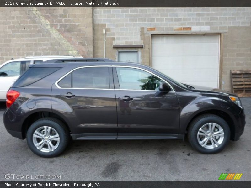 Tungsten Metallic / Jet Black 2013 Chevrolet Equinox LT AWD