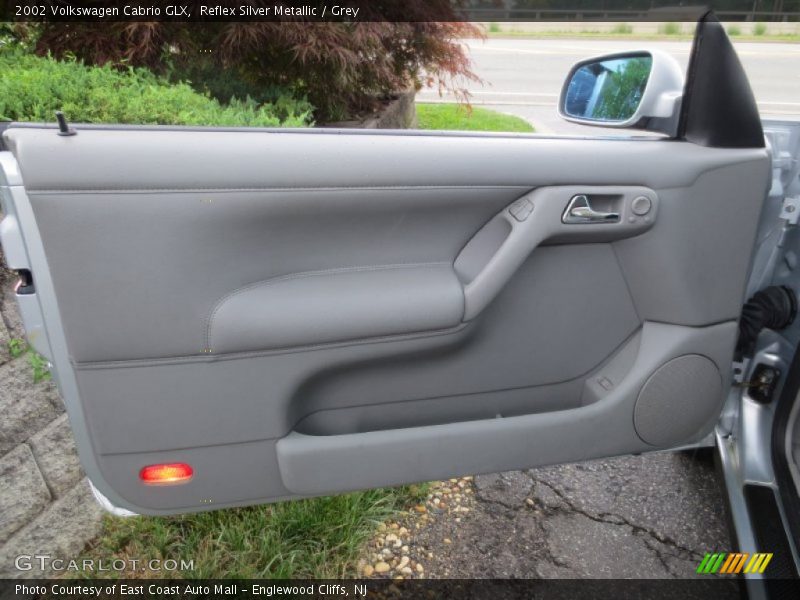 Reflex Silver Metallic / Grey 2002 Volkswagen Cabrio GLX