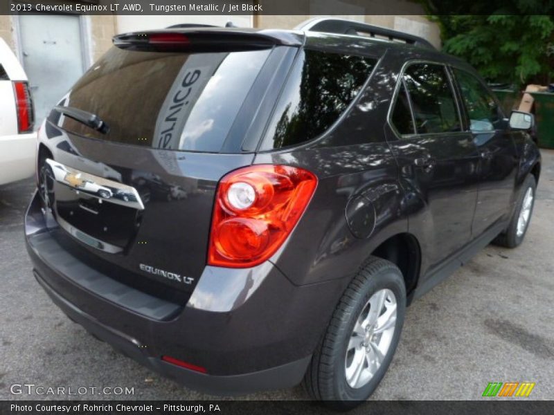 Tungsten Metallic / Jet Black 2013 Chevrolet Equinox LT AWD