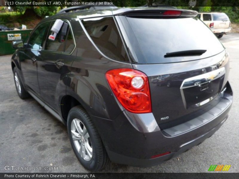 Tungsten Metallic / Jet Black 2013 Chevrolet Equinox LT AWD