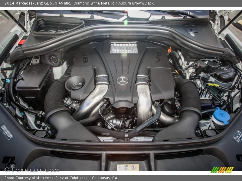  2014 GL 550 4Matic Engine - 4.6 Liter biturbo DI DOHC 32-Valve VVT V8