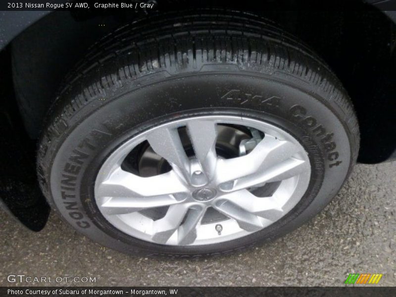 Graphite Blue / Gray 2013 Nissan Rogue SV AWD