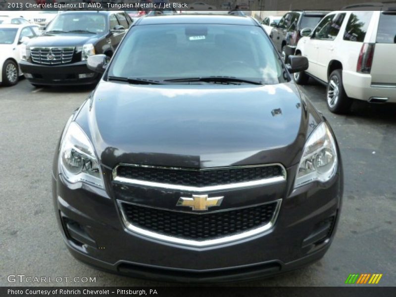 Tungsten Metallic / Jet Black 2013 Chevrolet Equinox LT AWD