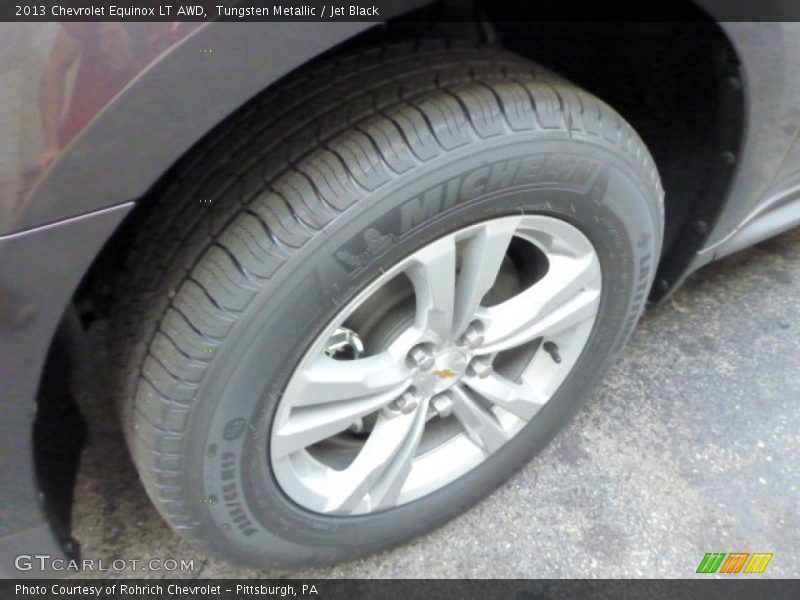 Tungsten Metallic / Jet Black 2013 Chevrolet Equinox LT AWD
