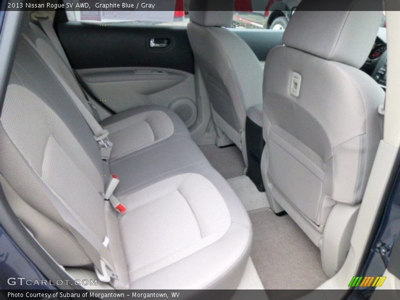 Graphite Blue / Gray 2013 Nissan Rogue SV AWD