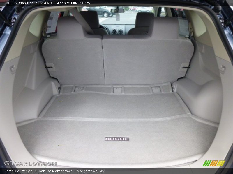 Graphite Blue / Gray 2013 Nissan Rogue SV AWD