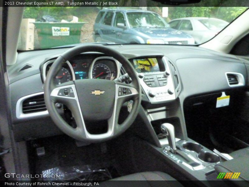 Tungsten Metallic / Jet Black 2013 Chevrolet Equinox LT AWD
