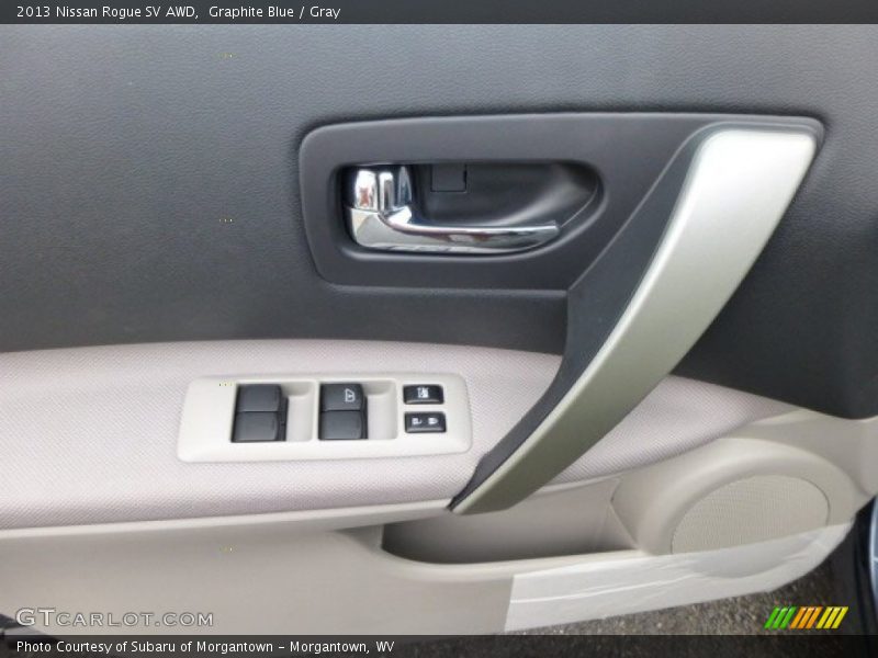 Graphite Blue / Gray 2013 Nissan Rogue SV AWD