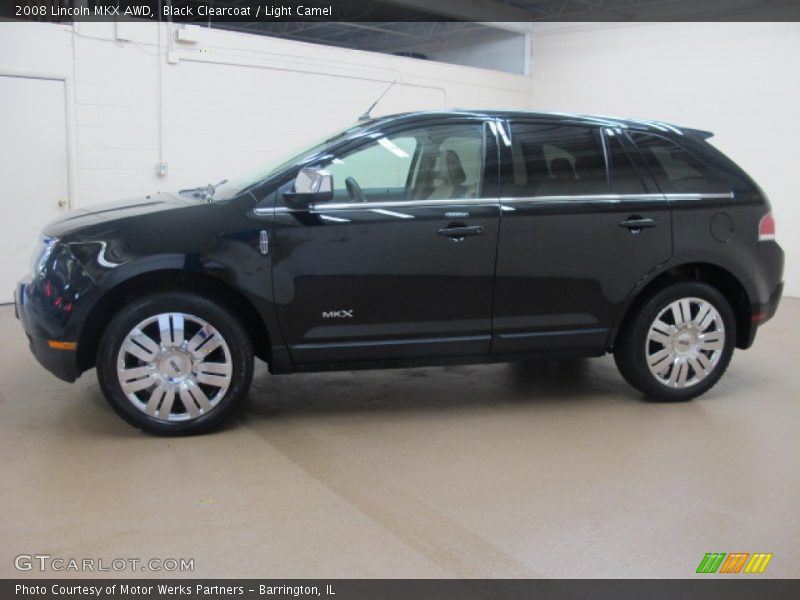 Black Clearcoat / Light Camel 2008 Lincoln MKX AWD