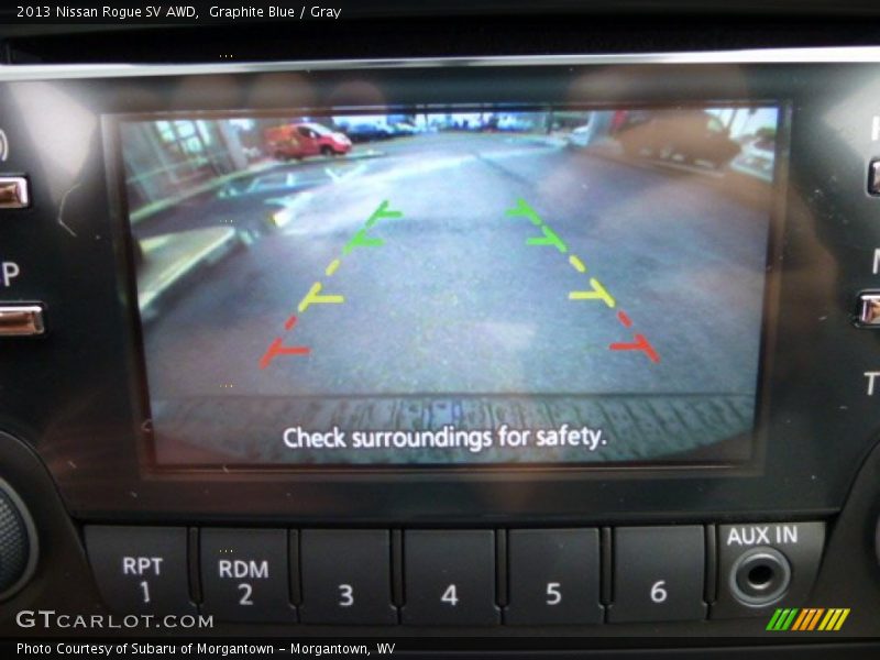 Graphite Blue / Gray 2013 Nissan Rogue SV AWD