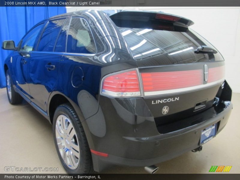 Black Clearcoat / Light Camel 2008 Lincoln MKX AWD