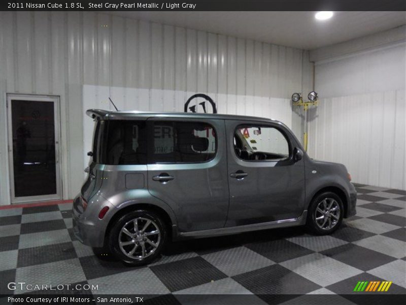 Steel Gray Pearl Metallic / Light Gray 2011 Nissan Cube 1.8 SL