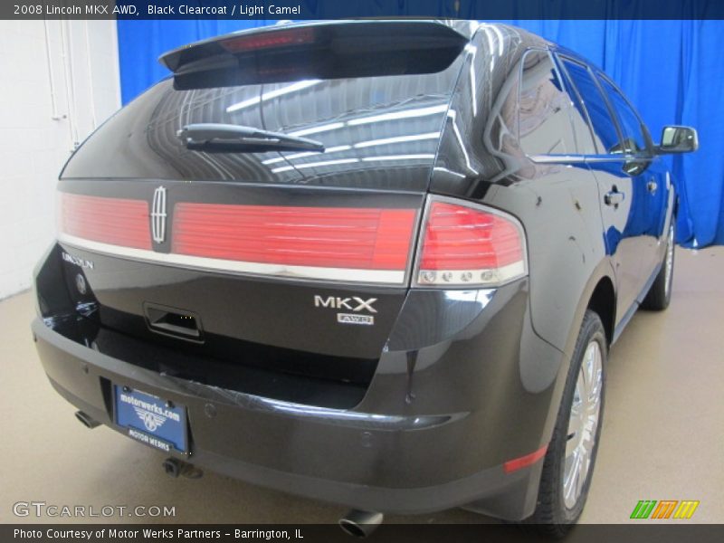 Black Clearcoat / Light Camel 2008 Lincoln MKX AWD