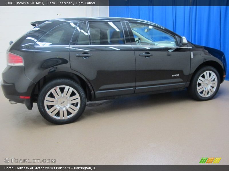 Black Clearcoat / Light Camel 2008 Lincoln MKX AWD